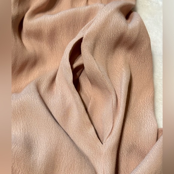 Code x Mode Size Small Open Front Loose Fitting Light Pink Long Blazer w/pockets - Picture 9 of 12